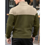 Theodore Ashfield | Textured Quarter-Zip Sweatshirt