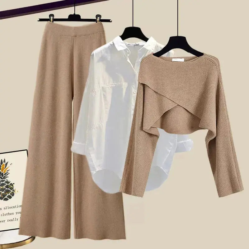 Élodie Perry | 3-Piece Effortless Knit Set For Women