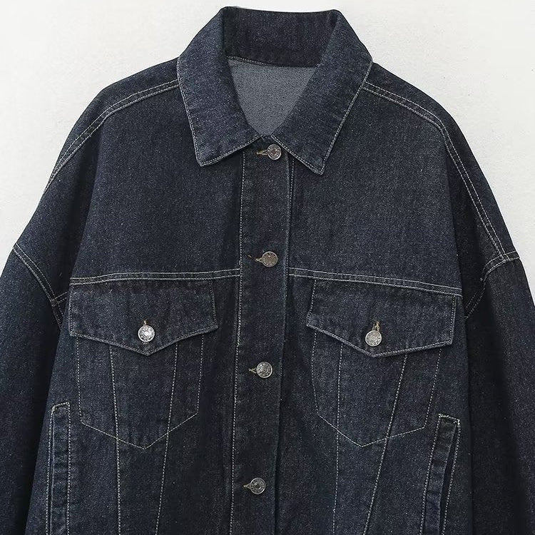 Élodie Moreau | Cropped Denim Jacket For Women