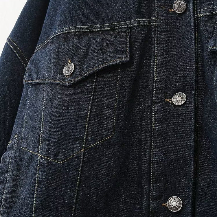 Élodie Moreau | Cropped Denim Jacket For Women