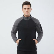 Lucas Pemberley | Stand Collar Fleece Pullover Sweater