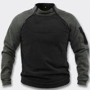 Lucas Pemberley | Stand Collar Fleece Pullover Sweater