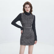 Marianne Sutcliffe | Plaid A-Line Skirt Set