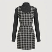 Marianne Sutcliffe | Plaid A-Line Skirt Set