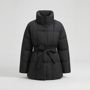 Marjorie Ashford | Veste doudoune mi-longue ceinturée