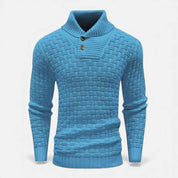 Callum Redfern | Shawl Collar Sweater With Button Detail