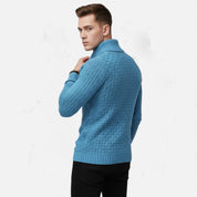 Callum Redfern | Shawl Collar Sweater With Button Detail