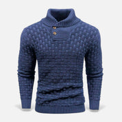Callum Redfern | Shawl Collar Sweater With Button Detail