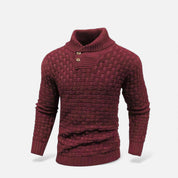 Callum Redfern | Shawl Collar Sweater With Button Detail