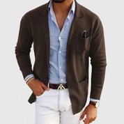 Lorenzo Whitmore | Casual Knit Blazer with Modern Ease