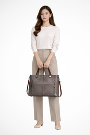 Émilie Anniston | Vintage Leather Tote Bag For Women