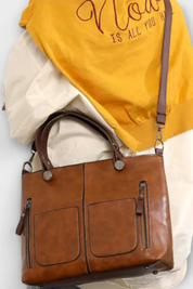 Émilie Anniston | Vintage Leather Tote Bag For Women