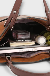 Émilie Anniston | Vintage Leather Tote Bag For Women