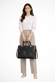 Émilie Anniston | Vintage Leather Tote Bag For Women