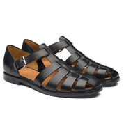 Elena Romano | Classic Leather Sandals for Women