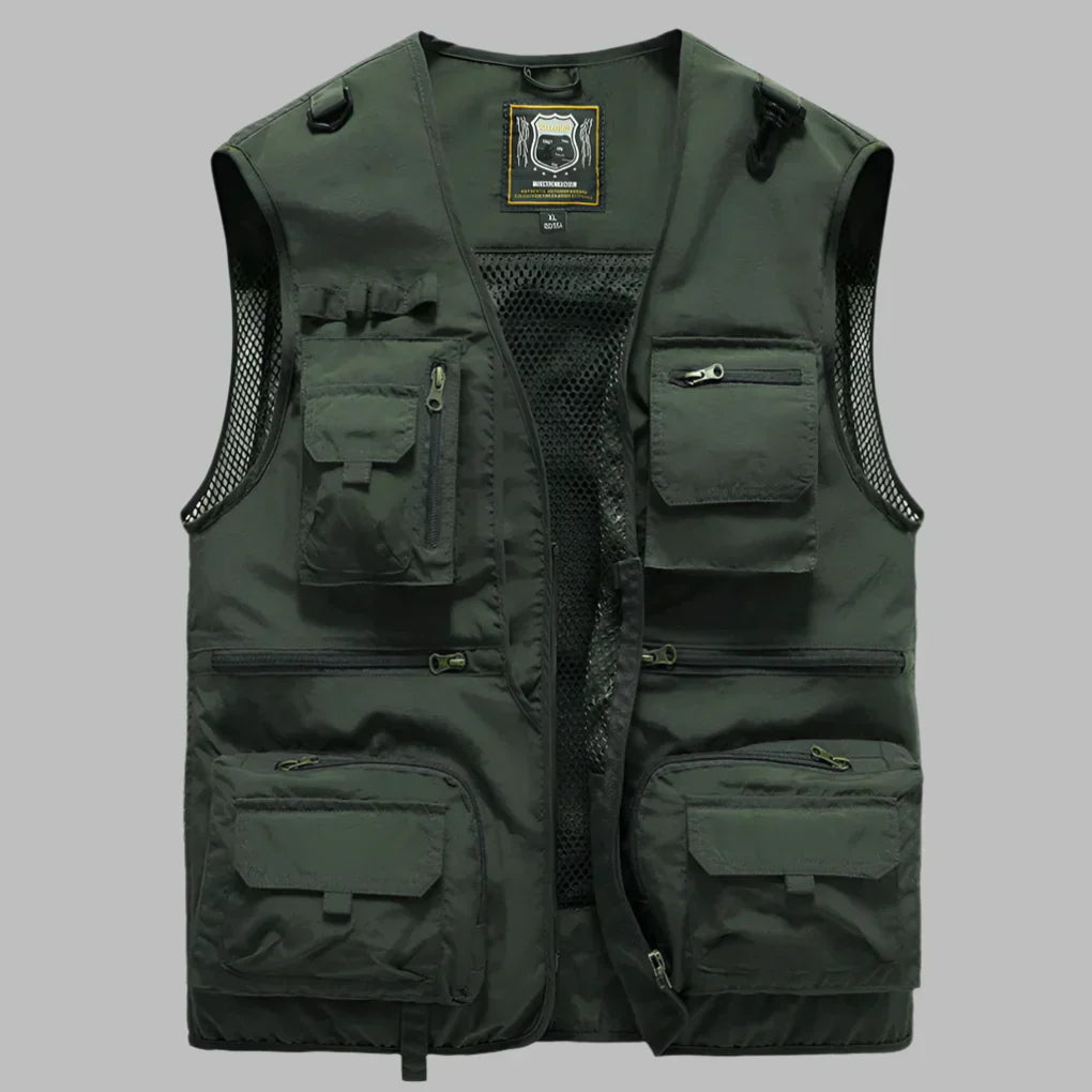 Georgina Wells | Practical Multi-Pocket Vest Travel & Utility Edition