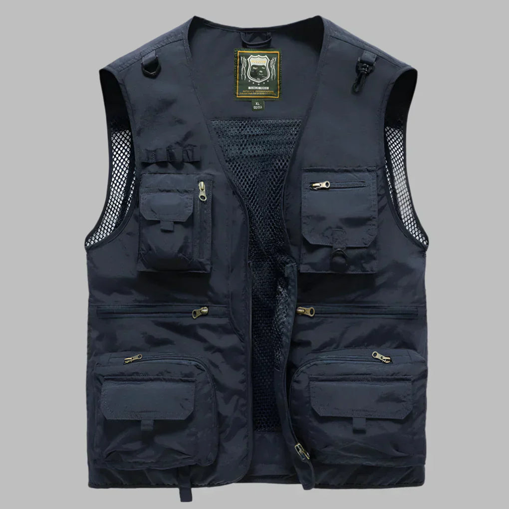Georgina Wells | Practical Multi-Pocket Vest Travel & Utility Edition