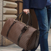 Harriet Evans | Premium Monogram Duffel Weekend Bag