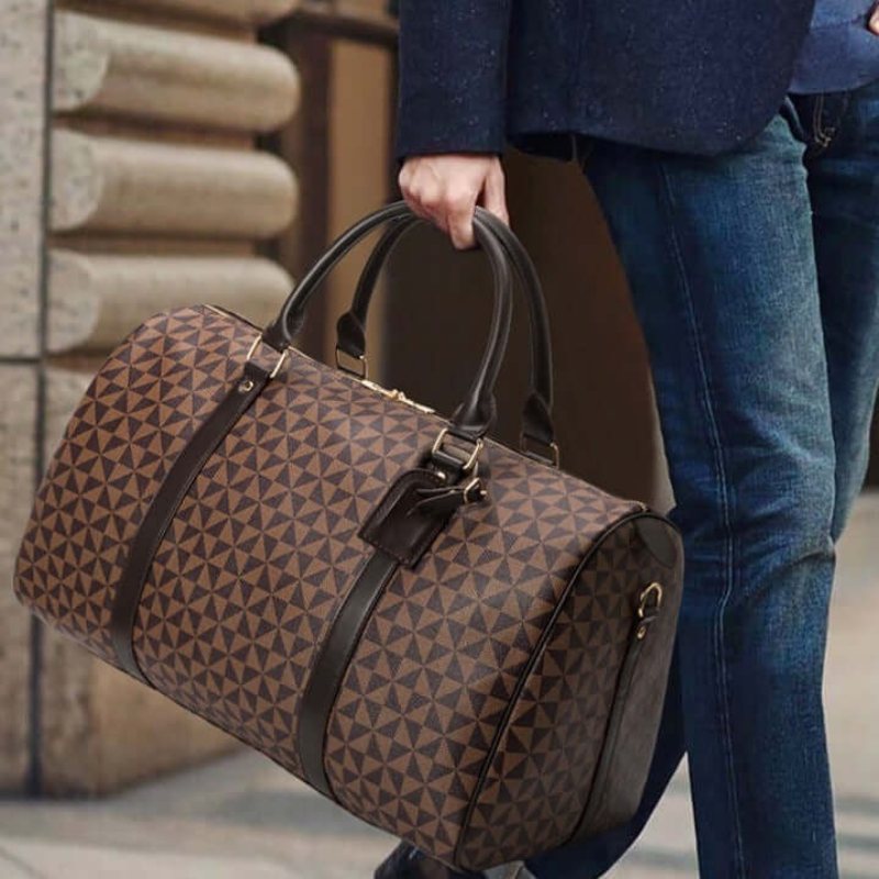 Harriet Evans | Premium Monogram Duffel Weekend Bag