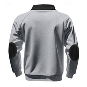 Callum Sandford | Quarter-Zip Colour Block Pullover