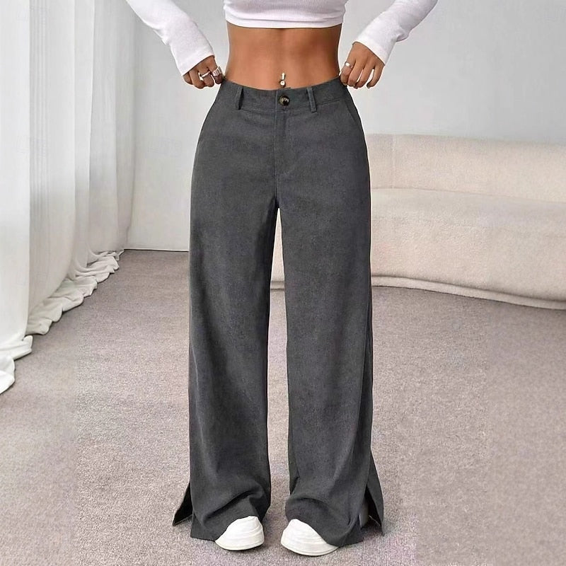 Naomi Prentice | High-Waist Wide-Leg Trousers