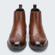 Roland Harker | Chelsea čižmy s brogue detailom