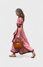 Matilda Ashby | Floral Maxi Dress With Ruffle Hem