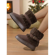 Diana Harrison | Bottes de neige douillettes bordées de fourrure