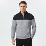 Theodore Ashfield | Textured Quarter-Zip Sweatshirt
