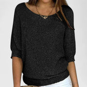 Lavinia Ashcombe | Sweter oversize z rękawami nietoperzami