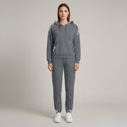 Una Sinclair | Sequin Trim Hoodie and Jogger Set