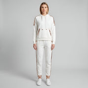 Una Sinclair | Sequin Trim Hoodie and Jogger Set
