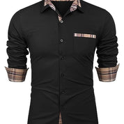 Gregory Ashton | Refined Contrast-Trim Shirt