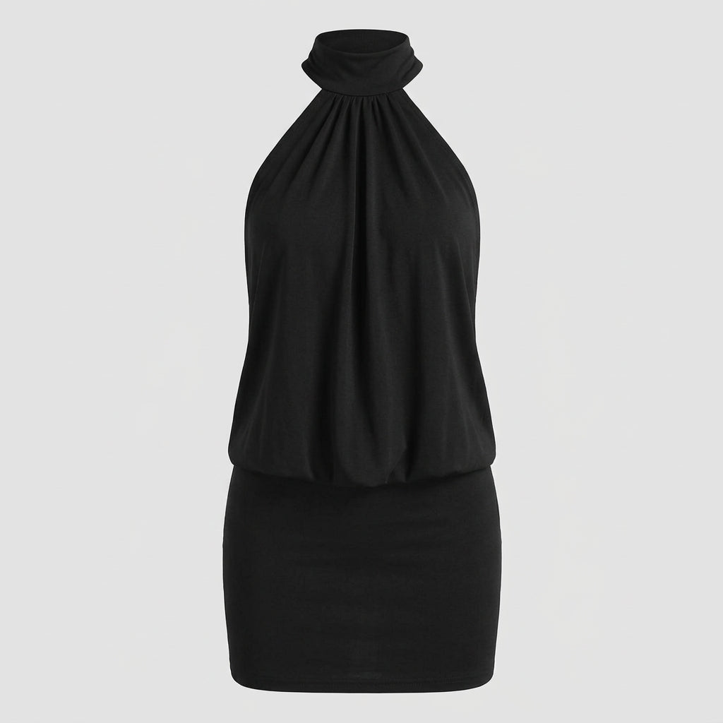 Wilhelmina Ashcroft | Robe mini moulante dos nu à col licou