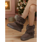 Diana Harrison | Bottes de neige douillettes bordées de fourrure