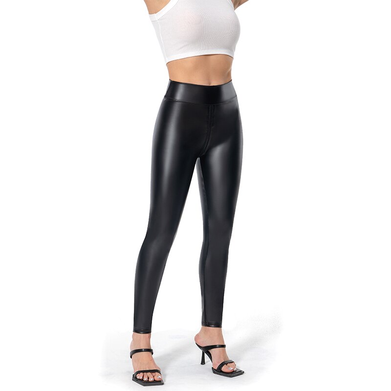Freya Hughes | Matte High-Waisted Pants