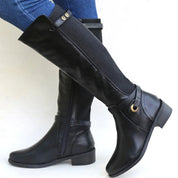Georgina Taylor | Bottes orthopédiques en cuir montant jusqu’aux genoux