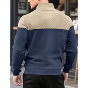 Theodore Ashfield | Textured Quarter-Zip Sweatshirt