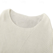 Rhys Cooper | Relaxed V-Neck Waffle Knit Jumper