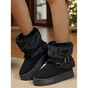 Diana Harrison | Bottes de neige douillettes bordées de fourrure